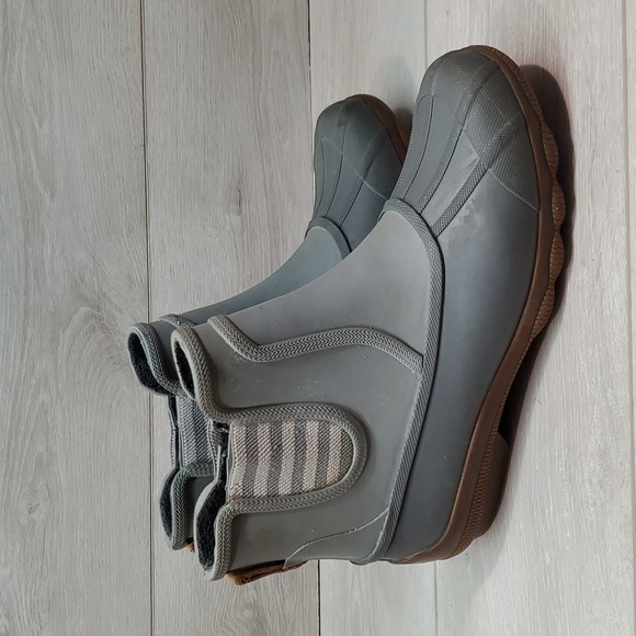 Sperry Womens Saltwater Syren Duck Rubber Waterproof Ankle Booties shoes 8.5 - Picture 2 of 15